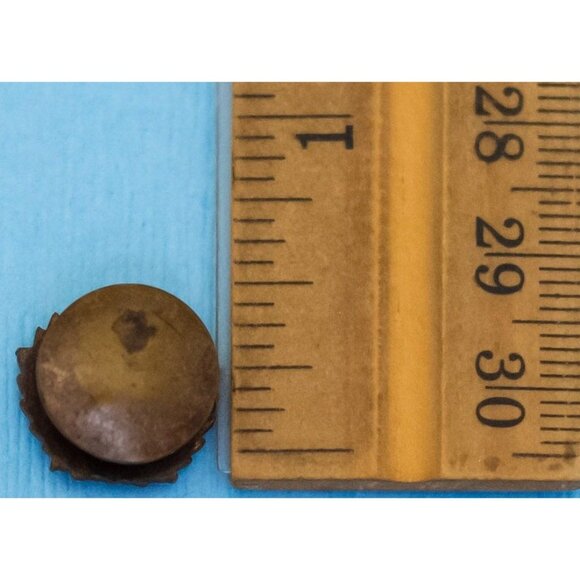 Vintage Emblem US Star Crest Prestigious  Cuff Link - N30 - Picture 2 of 2